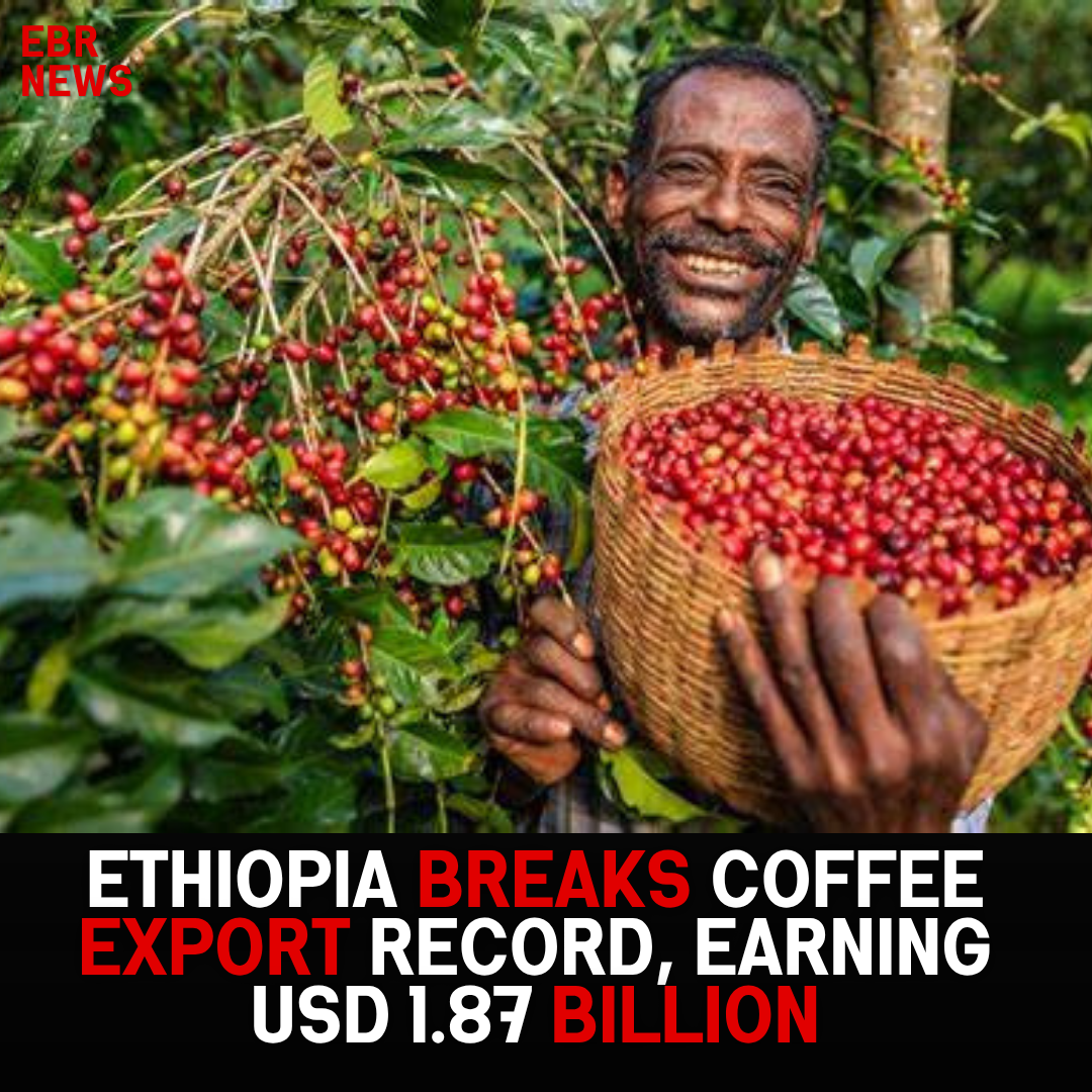 Ethiopia Breaks Coffee Export Record Earning USD 1 87 Billion 